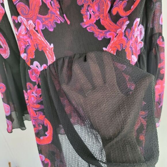 Free people symphony bell sleeve tunic dress - Picture 4 of 7